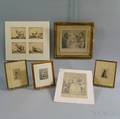 Nine Old Master Prints CharlesNicholas Cochin French 17151790 Le Tailleur Pour Femme