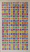 Mario Yrisarry American b 1933 Untitled Colorful Grid Abstract