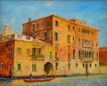 Jean Keime French b 1932 Venetian Canal Scene
