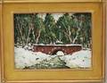 John F Enser American 18981968 Winter Brook New Hampshire