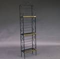 French Brass and Iron Bakers Rack