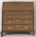 Delaware Valley Chippendale walnut slant front desk ca 1790