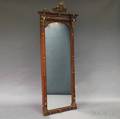 Victorian Renaissance Revival Mahogany Pier Mirror