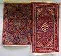 Two Sarouk Mats