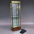 Brass and Glass Display Cabinet