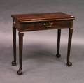 Chippendale Mahogany Onedrawer Card Table