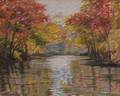 Charles Salis Kaelin American 18581929 River at Autumn