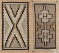 Two Navajo weavings early 20th c