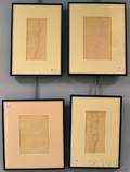 Attributed to Robert Genin American 18841939 Four Female Nude Studies