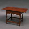 Country Tiger Maple Onedrawer Tavern Table