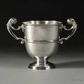 Irish George IIIII Sterling Silver Twohandled Loving Cup