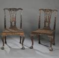 Twelve Chinese Export Chippendalestyle Rosewood Side Chairs