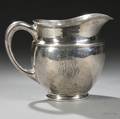 Woolley Arts  Crafts Sterling Silver Pitcher