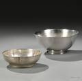 Two Arts  Crafts Sterling Silver Bowls