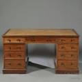 Victorian Mahogany Partners Desk