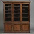 Continental Oak Bibliotheque with Grill Doors