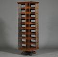 Edwardian Mahogany Revolving Bookcase