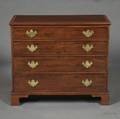 George III Mahogany Gentlemans Dressing Chest