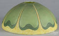 Art glass lamp shade