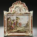 French Handpainted Earthenware Plaque