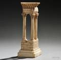 Grand Tour Alabaster Model of the Temple of Vespasian and Titus