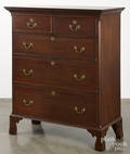 Pennsylvania stained poplar chest of drawers