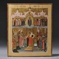 Russian Icon of the Pokrov