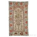 Uzbek Embroidered Prayer Suzani