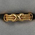 18kt Gold Rope Ring Schlumberger Tiffany  Co