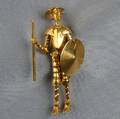 18kt Gold Figural Brooch