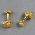 18kt Gold Cuff Links Tiffany  Co