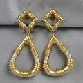 18kt Gold and Diamond Earpendants