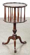 Mahogany revolving stand