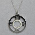 18kt White Gold and Diamond Atlas Pendant Tiffany  Co