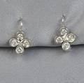 Platinum and Diamond Earpendants