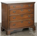 Kittinger Chippendale style mahogany chest of drawers
