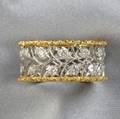 18kt Gold and Diamond Band Buccellati