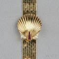 14kt Gold Covered Wristwatch J Schultz Retailed by Cartier