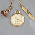 18kt Gold Open Face Pocket Watch Tiffany  Co