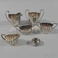 Six Pieces of Sterling Silver Tableware