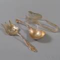 Three Sterling Silver Flatware Serving Items