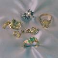 Small Group of Gemset Jewelry