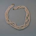 Triplestrand Cultured Pearl Necklace