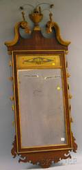 Federalstyle Mahogany and Giltwood Mirror
