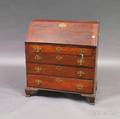 Chippendale Cherry Slantlid Desk