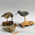 Three Shorebird Decoys