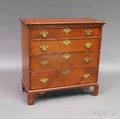 Chippendale Pine Chest of Drawers