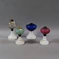 Four Glass Kerosene Lamps