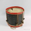 BE  M Brown Painted Drum