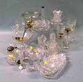 Thirty Assorted Cut Glass Items